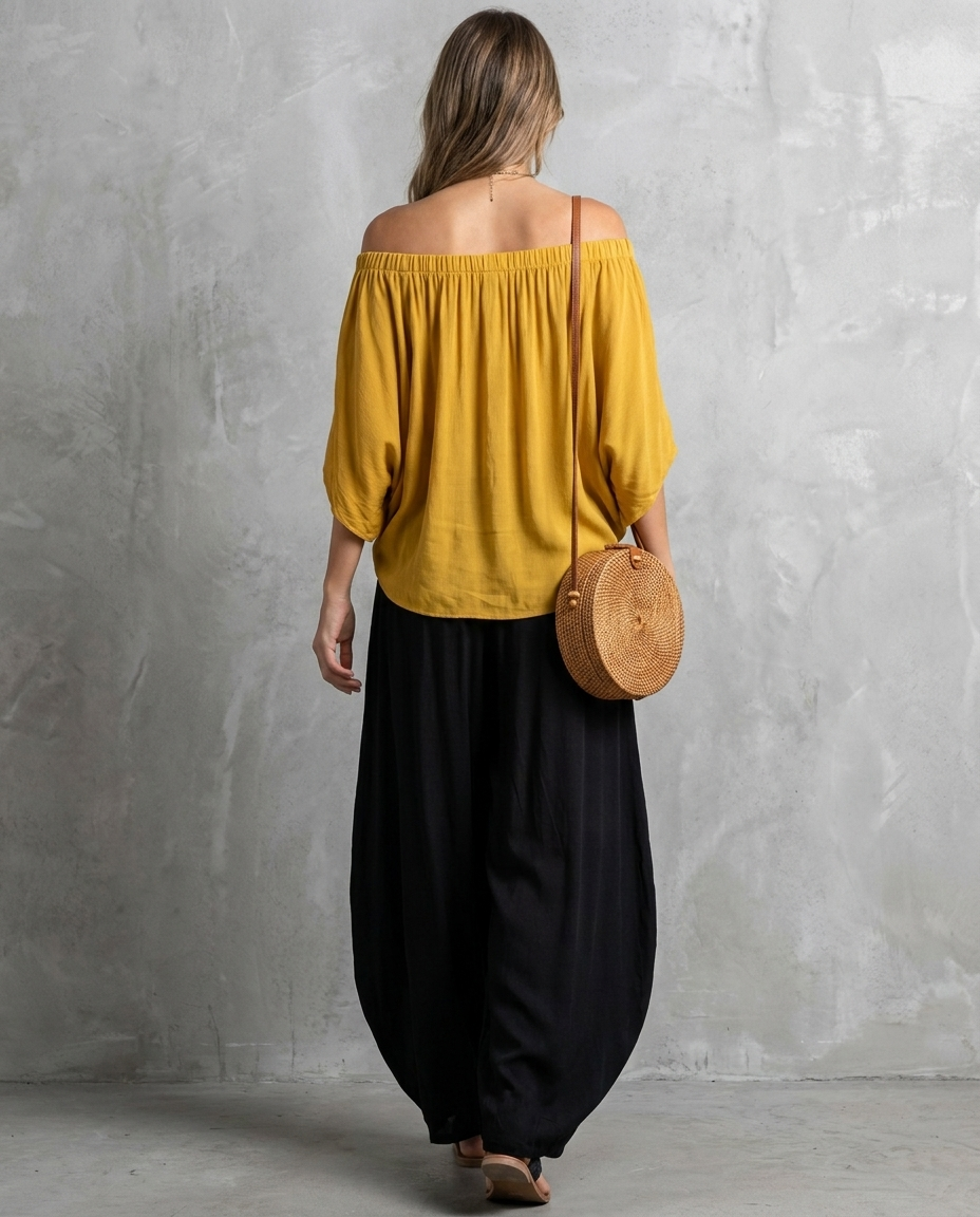 Vera — Ensemble Bohème Jaune et Noir